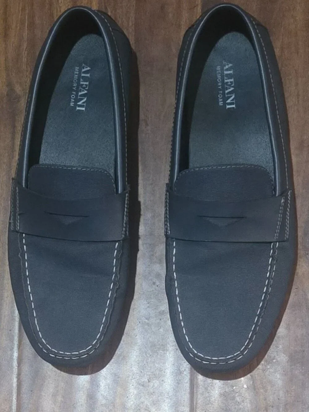 Alfani Iker Men's Penny Driving Loafers Size 9.5M Memory Foam Slip-On Shoe
